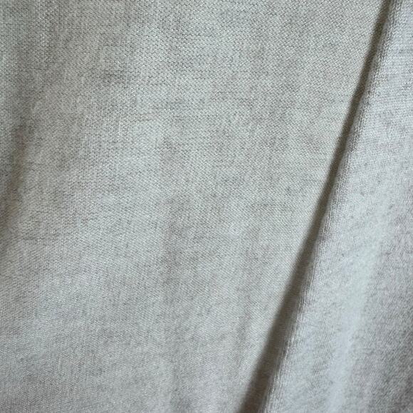 Zara Knit Cream Lightweight Tight Knit Open Cardigan Sweater Nylon Viscose Sz S - Picture 3 of 7